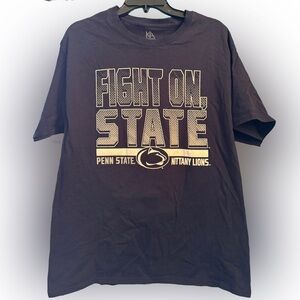 PSU Penn State University Nittany Lions Knights Apparel Tee Shirt, Large